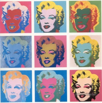 Andy Warhol Painting - Marilyn Monroe List Andy Warhol